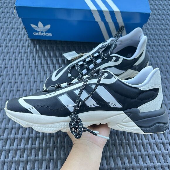 Adidas Ozweego Pure Men\'s Athletic Shoes White Black G57949 Size 11.5 /12 main image 4